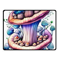 Charming Toadstool Fleece Blanket (small) by GardenOfOphir