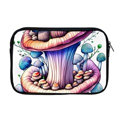 Charming Toadstool Apple Macbook Pro 17  Zipper Case by GardenOfOphir