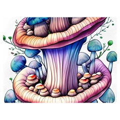 Charming Toadstool Premium Plush Fleece Blanket (extra Small)