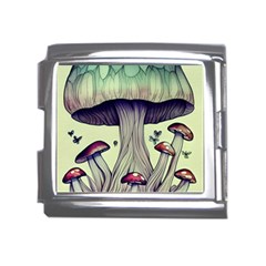 Toadstool Charm For Necromancy And Wizardry Mega Link Italian Charm (18mm)