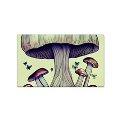 Toadstool Charm For Necromancy And Wizardry Sticker Rectangular (10 Pack) by GardenOfOphir