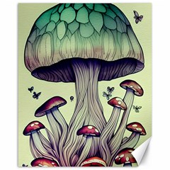 Toadstool Charm For Necromancy And Wizardry Canvas 16  X 20  by GardenOfOphir