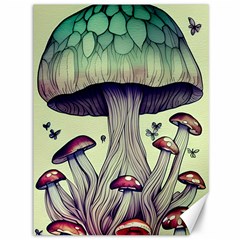 Toadstool Charm For Necromancy And Wizardry Canvas 36  X 48  by GardenOfOphir