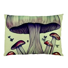 Toadstool Charm For Necromancy And Wizardry Pillow Case by GardenOfOphir