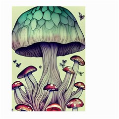 Toadstool Charm For Necromancy And Wizardry Large Garden Flag (two Sides) by GardenOfOphir