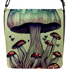 Toadstool Charm For Necromancy And Wizardry Flap Closure Messenger Bag (s) by GardenOfOphir