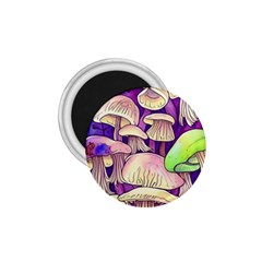 Glamourous Mushrooms For Enchantment And Spellwork 1 75  Magnets by GardenOfOphir