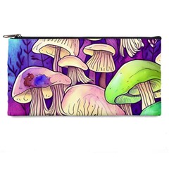 Glamourous Mushrooms For Enchantment And Spellwork Pencil Case by GardenOfOphir