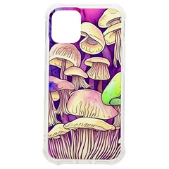 Glamourous Mushrooms For Enchantment And Spellwork Iphone 12 Mini Tpu Uv Print Case	 by GardenOfOphir