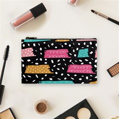 Arts Pattern Design Wallpaper Background Print Cosmetic Bag (small) by Ravend