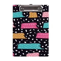 Arts Pattern Design Wallpaper Background Print A5 Acrylic Clipboard