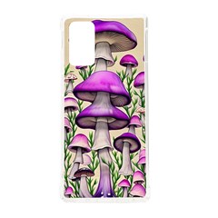 Black Magic Mushroom For Voodoo And Witchcraft Samsung Galaxy Note 20 Tpu Uv Case by GardenOfOphir