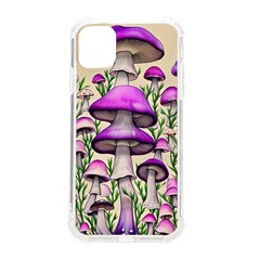 Black Magic Mushroom For Voodoo And Witchcraft Iphone 11 Tpu Uv Print Case by GardenOfOphir