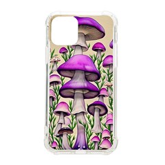 Black Magic Mushroom For Voodoo And Witchcraft Iphone 11 Pro 5 8 Inch Tpu Uv Print Case by GardenOfOphir