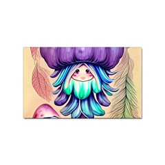 Psychedelic Mushroom For Sorcery And Theurgy Sticker Rectangular (100 Pack) by GardenOfOphir