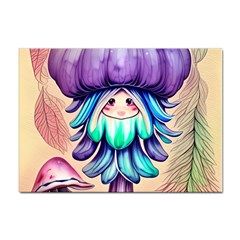 Psychedelic Mushroom For Sorcery And Theurgy Sticker A4 (100 Pack) by GardenOfOphir