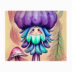 Psychedelic Mushroom For Sorcery And Theurgy Small Glasses Cloth by GardenOfOphir