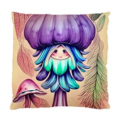 Psychedelic Mushroom For Sorcery And Theurgy Standard Cushion Case (two Sides) by GardenOfOphir