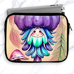 Psychedelic Mushroom For Sorcery And Theurgy Apple Ipad 2/3/4 Zipper Cases by GardenOfOphir