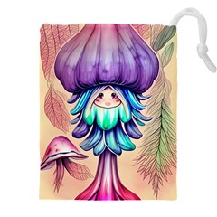 Psychedelic Mushroom For Sorcery And Theurgy Drawstring Pouch (5xl)