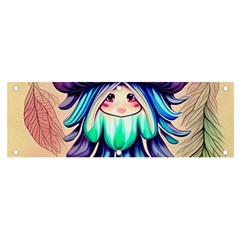 Psychedelic Mushroom For Sorcery And Theurgy Banner And Sign 6  X 2  by GardenOfOphir