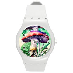 Prestidigitation And Legerdemain Round Plastic Sport Watch (m) by GardenOfOphir