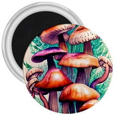 Charming Toadstool 3  Magnets by GardenOfOphir