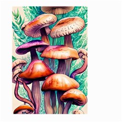 Charming Toadstool Large Garden Flag (two Sides) by GardenOfOphir