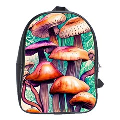 Charming Toadstool School Bag (xl) by GardenOfOphir