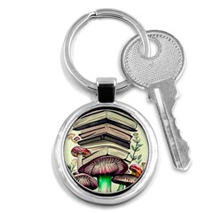 Necromancy Mushroom Key Chain (round) by GardenOfOphir