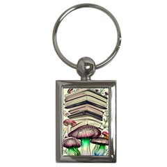 Necromancy Mushroom Key Chain (rectangle) by GardenOfOphir