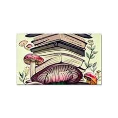 Necromancy Mushroom Sticker Rectangular (100 Pack) by GardenOfOphir