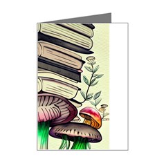 Necromancy Mushroom Mini Greeting Card by GardenOfOphir