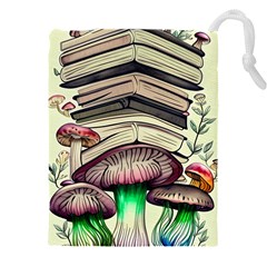 Necromancy Mushroom Drawstring Pouch (5xl) by GardenOfOphir