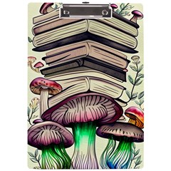 Necromancy Mushroom A4 Acrylic Clipboard by GardenOfOphir