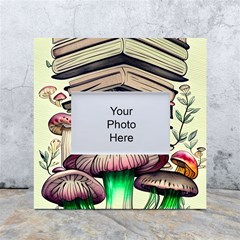 Necromancy Mushroom White Box Photo Frame 4  X 6  by GardenOfOphir