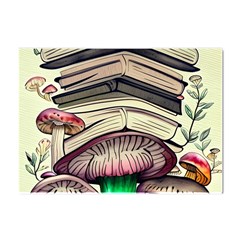 Necromancy Mushroom Crystal Sticker (a4) by GardenOfOphir