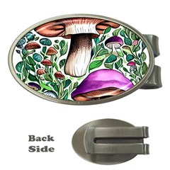 Magician s Conjuration Mushroom Money Clips (oval)  by GardenOfOphir