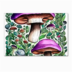 Magician s Conjuration Mushroom Postcard 4 x 6  (pkg Of 10) by GardenOfOphir