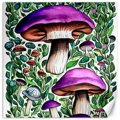 Magician s Conjuration Mushroom Canvas 16  X 16  by GardenOfOphir