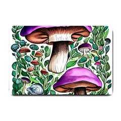 Magician s Conjuration Mushroom Small Doormat by GardenOfOphir