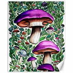 Magician s Conjuration Mushroom Canvas 11  X 14  by GardenOfOphir