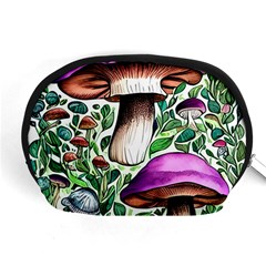 Magician s Conjuration Mushroom Accessory Pouch (medium) by GardenOfOphir