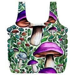 Magician s Conjuration Mushroom Full Print Recycle Bag (xxl) by GardenOfOphir