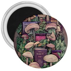 Spellbinding Mojo Mushroom 3  Magnets by GardenOfOphir