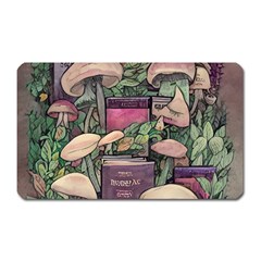 Spellbinding Mojo Mushroom Magnet (rectangular) by GardenOfOphir