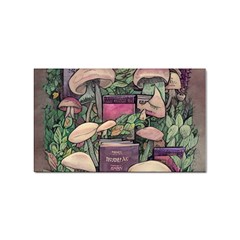 Spellbinding Mojo Mushroom Sticker Rectangular (100 Pack) by GardenOfOphir