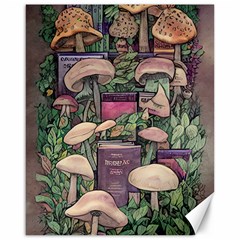 Spellbinding Mojo Mushroom Canvas 16  X 20  by GardenOfOphir