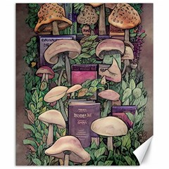 Spellbinding Mojo Mushroom Canvas 20  X 24  by GardenOfOphir