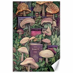 Spellbinding Mojo Mushroom Canvas 24  X 36  by GardenOfOphir